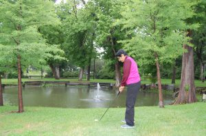 golf posture